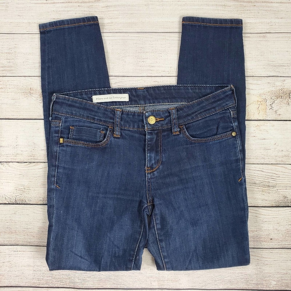 Pilcro and the Letterpress skinny jeans dark wash - Picture 3 of 6